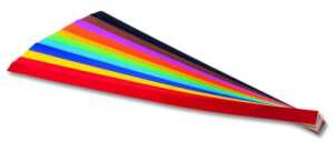 MAX BRINGMANN Flechtstreifen 200 Stück 2x50cm, sortiert