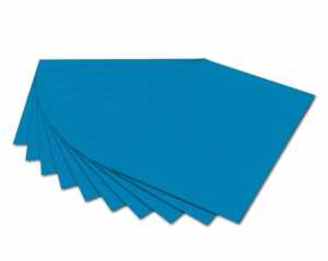 Tonpapier A4 mittelblau FOLIA 6434 130g