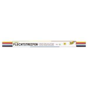 folia Flechtstreifen (B)10 x (L)500 mm, farbig sortiert (57905914)