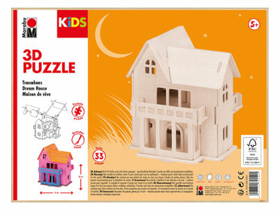 Marabu KiDS 3D Puzzle Traumhaus