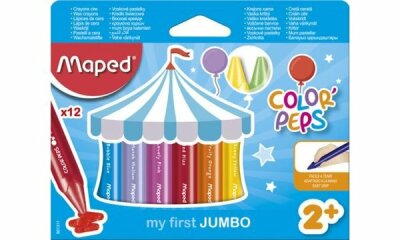 Wachsmalstifte Jumbo 12er ColorPeps Wax Maxi