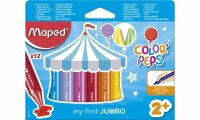 Wachsmalstifte Jumbo 12er ColorPeps Wax Maxi