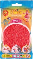 Hama Perlen Beutel 1000er Neon-Rot