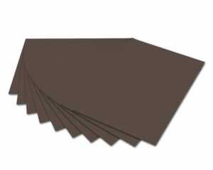 Tonpapier A4 dunkelbraun FOLIA 6470 130g