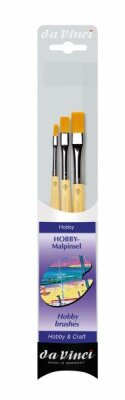 Hobby Malpinsel No. 4+8+12, 3er Set