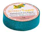 MAX BRINGMANN Glitzer-Tape, türkis 15mmx5m