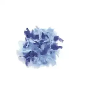 Deco-Federn blau sortiert 10 g