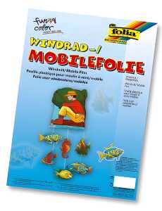 Windrad Folie 0,4mm 22x33cm FOLIA 440230/5 5BL Mobilefol.