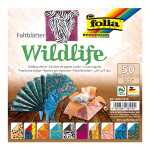 Faltblätter Wildlife 15x15cm 50Blatt 80g/m²