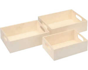 Mini-Tablettset FSC-Mix 22x15x6cm 3-tlg.