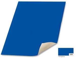 Plakatkarton 48x68 königsblau FOLIA 65320 380g