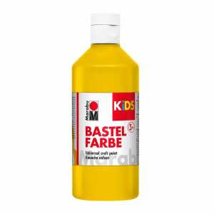 Marabu Kids Bastelfarbe, Gelb 500 ml
