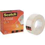 Scotch Klebeband Crystal Clear 600, Zellulose Acetat, 10...