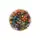Rocailles 4,5mm 17g-Mix Matt-silbereinzug