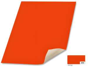 Plakatkarton 48x68 orange FOLIA 65203 380g