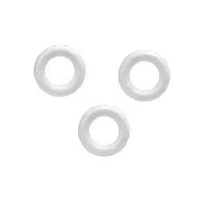 Styroporhalbring 7,5 cm 3 Stück