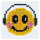 Diamond Dotz 12x12cm Smiley Smiling Groove - Motivgröße 7,6 x 7,6cm