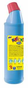 Fingermalfarbe 900g Klecksi Big Bottle,h.blau