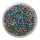 GLOREX Rocailles 2,6mm, 17g Met-Mix