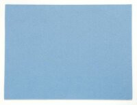 Bastelfilz 4 mm hellblau 1 Bogen 30 x 40 cm