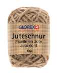 GLOREX Juteschnur hellbraun 10m