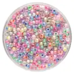Rocailles 2,6mm, 17g Mix Farbeinzug