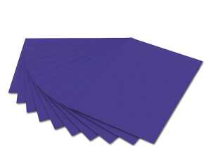 Tonzeichenpapier 50x70cm Dk.violett mit EAN,130g