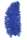 GLOREX Marabufedern ca.15 Stück Blau