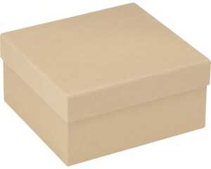 GLOREX Quadratbox/Pappe 155x155x75mm