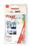 Pixel Spaß 4 klein 2 Medaillons mit Kette