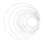 Metallring 20 cm weiss 7610877473208