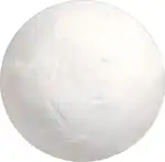GLOREX Wattekugel 50 mm 3 Stück