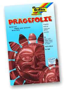 Prägefolie Mappe kupfer FOLIA 520 19x30cm 3BL