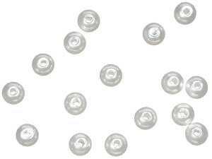 P.WERKSTETTER Bastel-Perlen 6mm weiß 20g