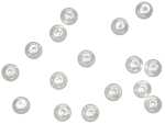 P.WERKSTETTER Bastel-Perlen 6mm weiß 20g