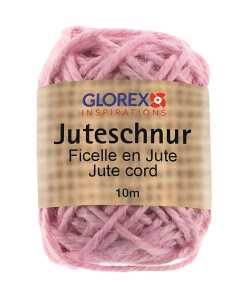 Juteschnur pink 10m 7610877545783