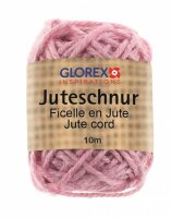 Juteschnur pink 10m