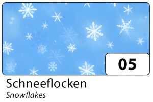 Transparentpapier Rolle 50,5x70cm 115g Schneeflo.