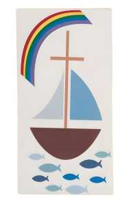 Wachsdekor Segelboot 7610877550688