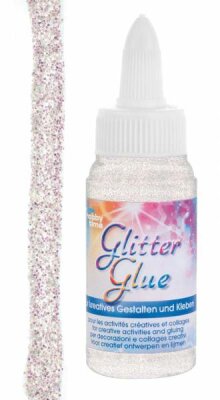 Glitterglue Flasche 60ml Dosierverschluss hellgold