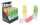 Klebestift Neon 20 g Paste 3 Farben sortiert - pink, grün, gelb,