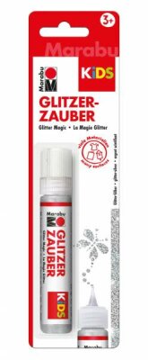 Marabu KiDS Glitzerzauber Glitter-Silber, 25 ml