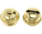 Rollenglöckchen gold 18 mm, 8 Stück