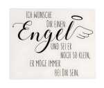 GLOREX Wachsdekor Spruch Engel