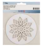 Papierrondel weiß 12cm 6 Stück für...