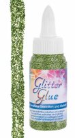 Glitterglue Flasche 60ml Dosierverschluss hellgrün