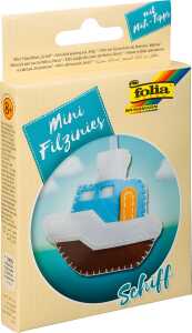 Mini Filznähset Schiff 10-teilig