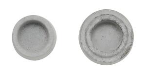 Giessform Teelichthalter 6 und 7cm - rund