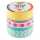 Washi Tapes 10m Neon Pink 5 Motive - Klebeband aus Reispapier,