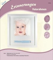 Fotorahmen mit Namensbändchen